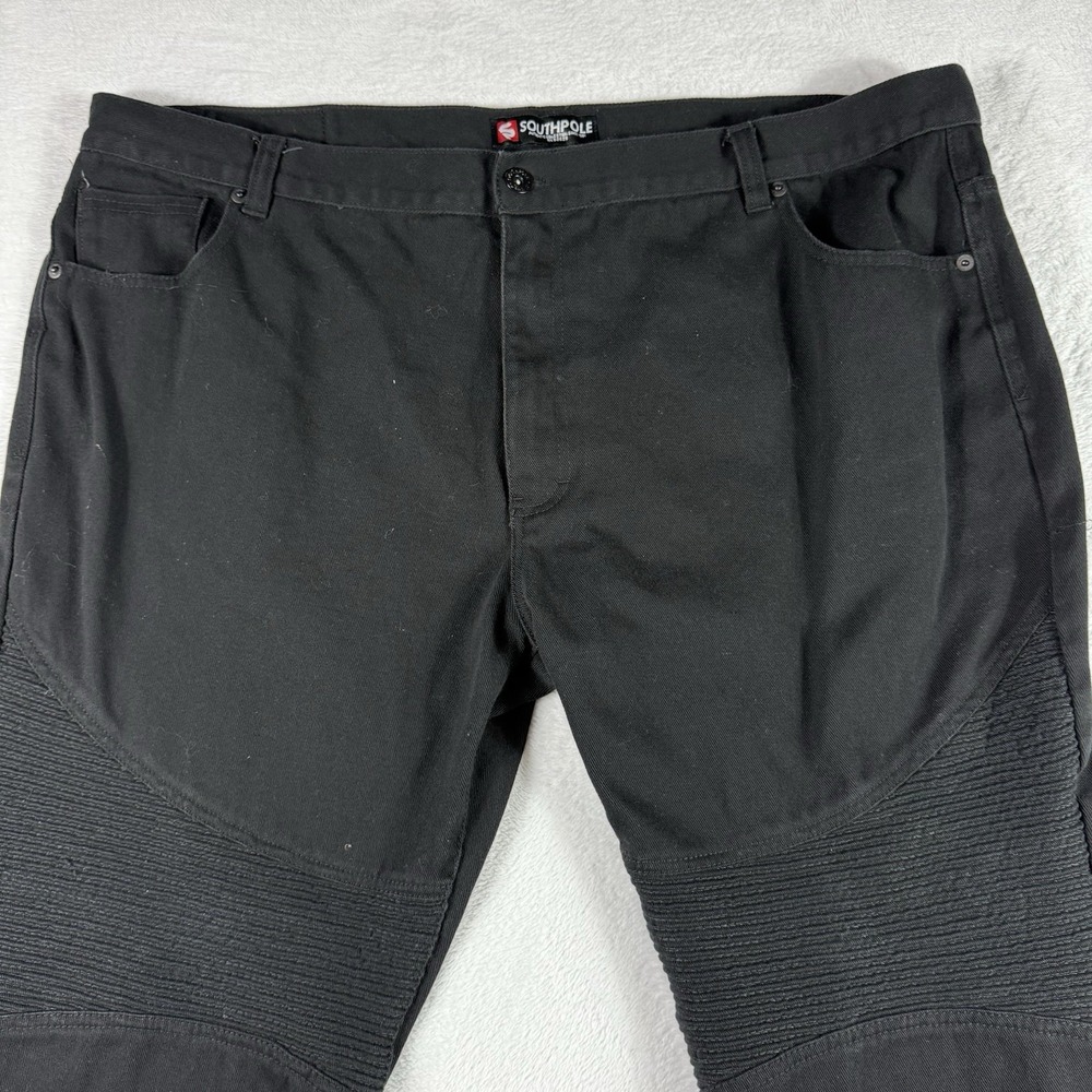 Southpole Jeans‎ Mens Size 50 Black Baggy Vintage Loose Hip Hop Y2K Skater